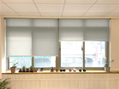 長型房子設計 辦公室窗簾顏色